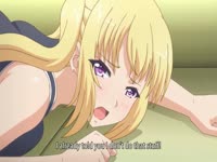 Cute anime girl got banged in the bathtub